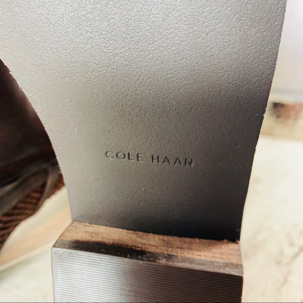 Cole Haan NWOB Isabel Stretch Back Riding Boots - Picture 5 of 14